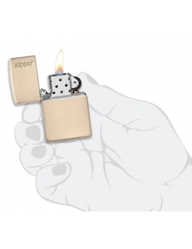Brichetă Zippo 49453ZL Flat Sand Zippo Logo
