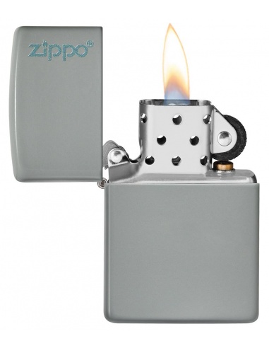 Brichetă Zippo 49452ZL Fat Grey Zippo Logo