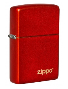 Brichetă Zippo 49475ZL Metallic Red Zippo Logo