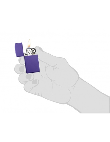 Brichetă Zippo 1637 Slim Purple Matte