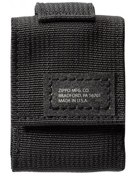 Husă brichetă Zippo Tactical din nailon neagră 48400