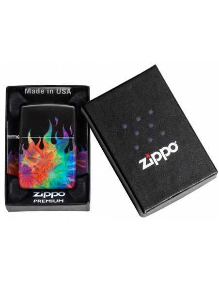 Brichetă Zippo 49534 Colorful Marijuana Leaf