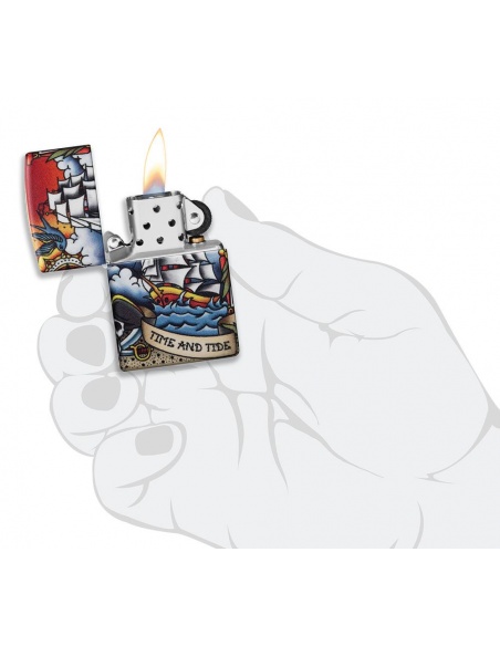 Brichetă Zippo 49532 Nautical Tattoo