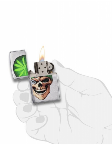 Brichetă Zippo 200.CI408066 Skull Beanie
