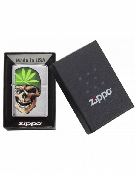 Brichetă Zippo 200.CI408066 Skull Beanie