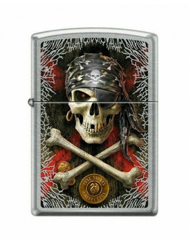Brichetă Zippo 4168 Anne Stokes Skull and Crossbones