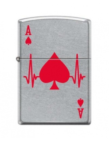 Brichetă Zippo 4358 Heartbeat Ace of Spades