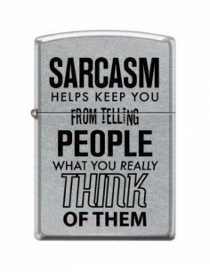 Brichetă Zippo 4440 Sarcasm - What You Really Think