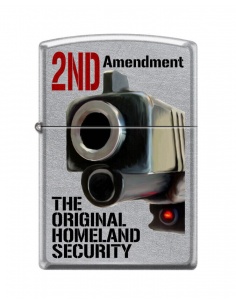 Brichetă Zippo 3362 2nd Amendment - Original Homeland Security