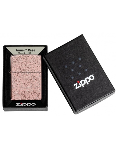 Brichetă Zippo 49703 Carved Armor Rose