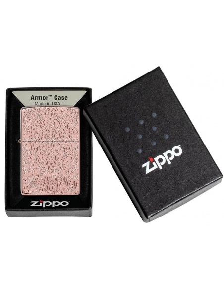 Brichetă Zippo 49703 Carved Armor Rose