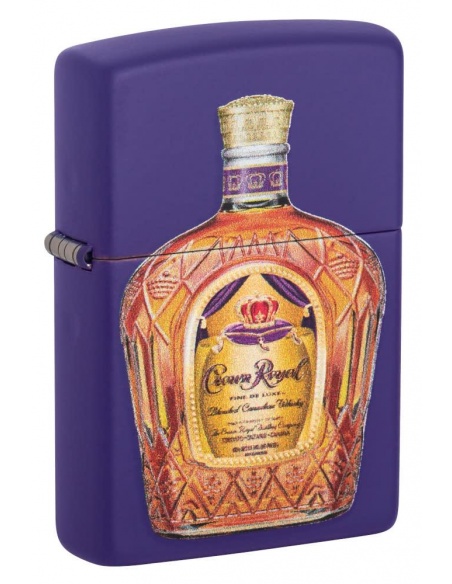 Set cadou brichetă Zippo + săculeț Crown Royal Canadian Whiskey 49661