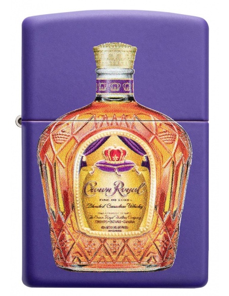 Set cadou brichetă Zippo + săculeț Crown Royal Canadian Whiskey 49661