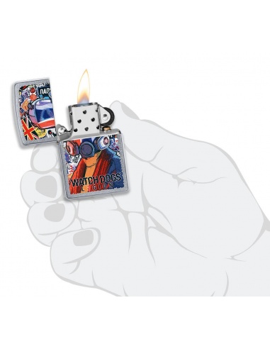Brichetă Zippo 49557 Watch Dogs Legion Gas Mask