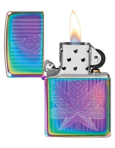 Brichetă Zippo 49632 Engraved Marijuana Leaf