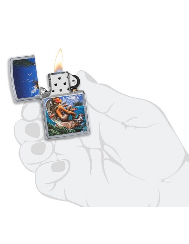 Brichetă Zippo 49688 Rick Rietveld Mermaid