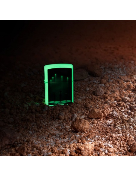 Brichetă Zippo 49487 Glow in the Dark Alien and Mothership