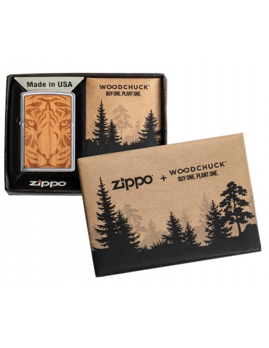 Brichetă Zippo 49707 Woodchuck Tiger Head