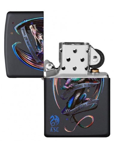 Brichetă Zippo 49548 Anne Stokes Mythical Dragon and Banner