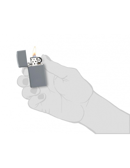 Brichetă Zippo 49527 Slim Flat Grey