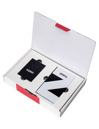 Set cadou Cigar Lover Retrofit Kit - scrumieră trabuc și inserție cu două flăcări Zippo 40606