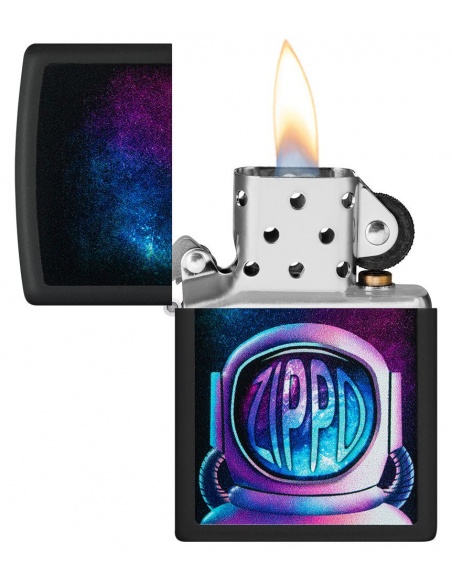 Brichetă Zippo 49773 Astronaut and Zippo Logo