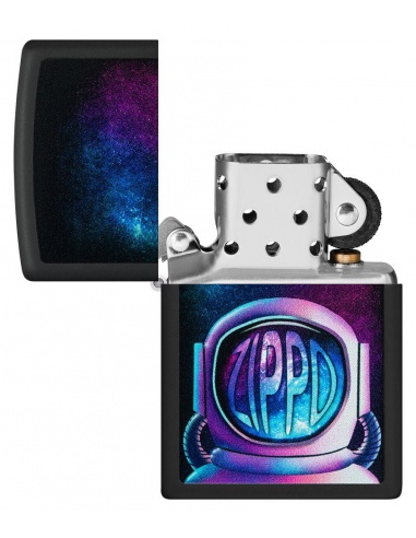 Brichetă Zippo 49773 Astronaut and Zippo Logo
