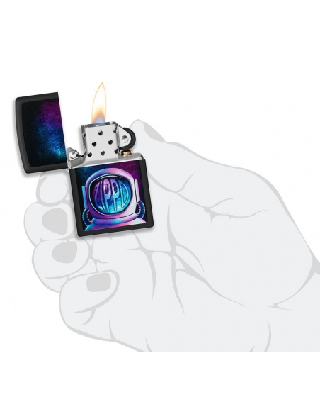 Brichetă Zippo 49773 Astronaut and Zippo Logo