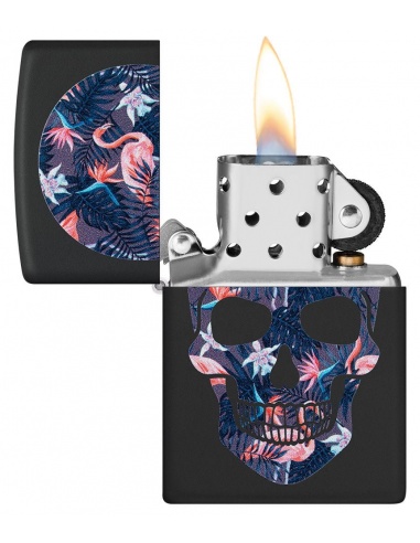 Brichetă Zippo 49771 Flamingo Skull