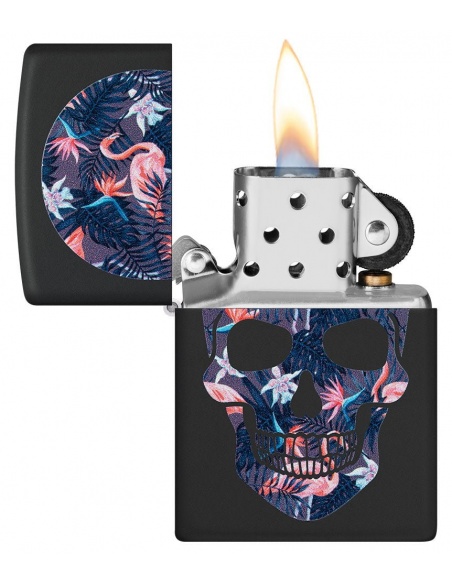 Brichetă Zippo 49771 Flamingo Skull