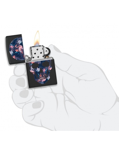 Brichetă Zippo 49771 Flamingo Skull