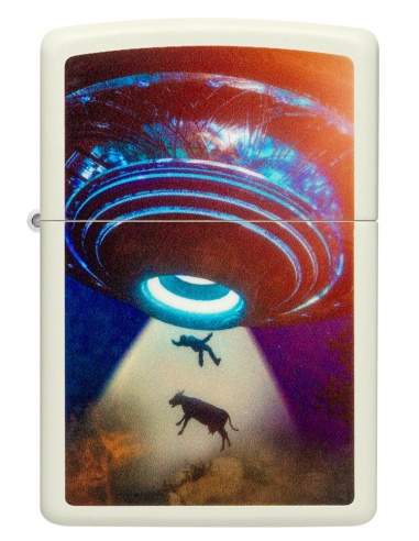 Brichetă Zippo 49838 UFO Abduction Glow in the Dark