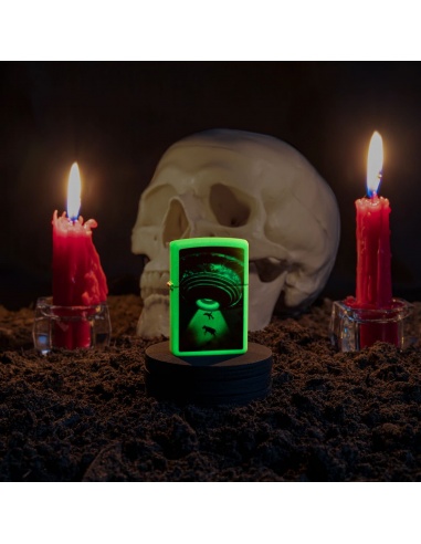 Brichetă Zippo 49838 UFO Abduction Glow in the Dark