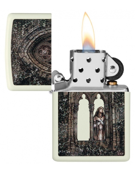 Brichetă Zippo 49836 Victoria Frances Gothic Lady Glow in the Dark