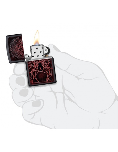 Brichetă Zippo 49791 Black Widow Spider