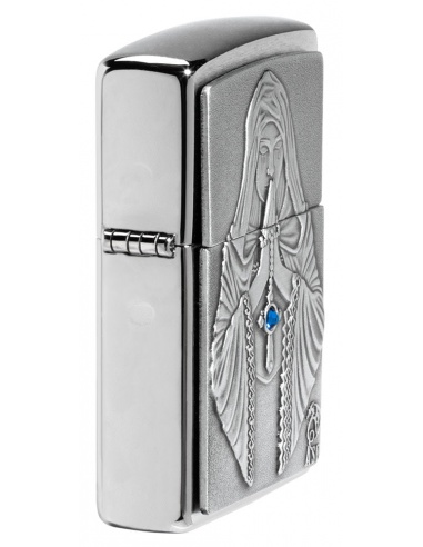 Brichetă Zippo 49756 Anne Stokes Woman with Rosary Praying