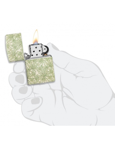 Brichetă Zippo 49804 Wrap Around Cannabis