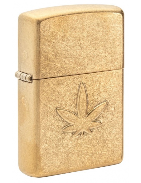 Brichetă Zippo 49569 Stamped Marijuana Leaf