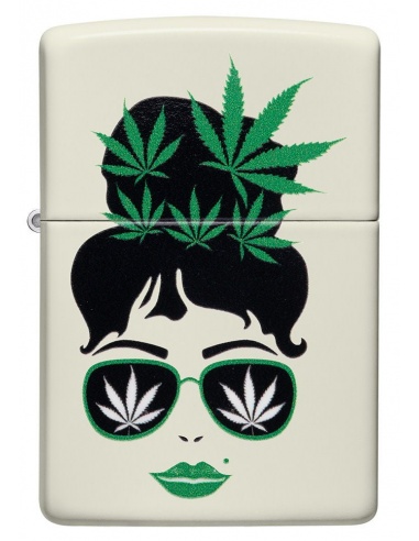 Brichetă Zippo 49837 Cannabis Girl Glow in the Dark