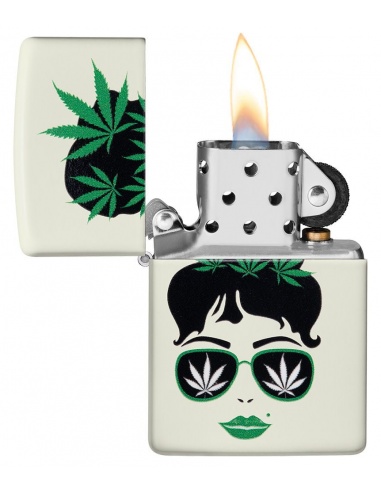 Brichetă Zippo 49837 Cannabis Girl Glow in the Dark