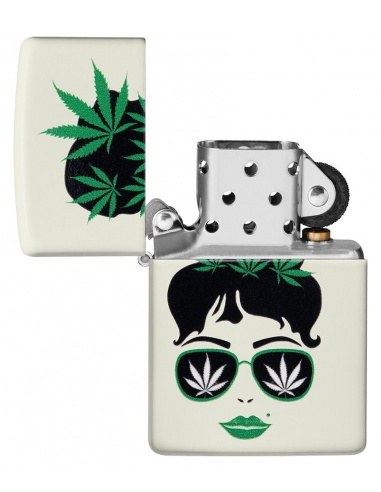 Brichetă Zippo 49837 Cannabis Girl Glow in the Dark