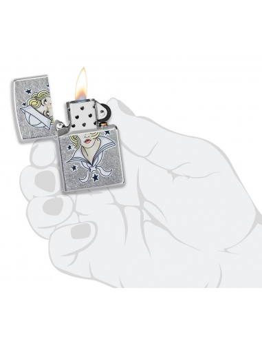 Brichetă Zippo 49789 Sailor Girl Tattoo