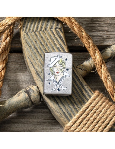 Brichetă Zippo 49789 Sailor Girl Tattoo