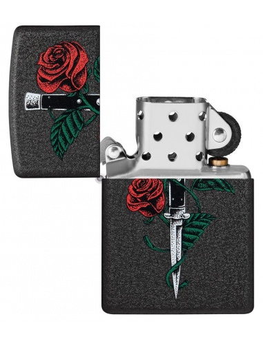 Brichetă Zippo 49778 Rose Dagger Tattoo
