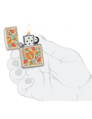 Brichetă Zippo 49770 Vintage Floral Design