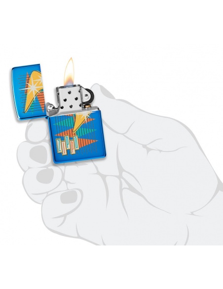 Brichetă Zippo 49768 Retro Zippo Logo