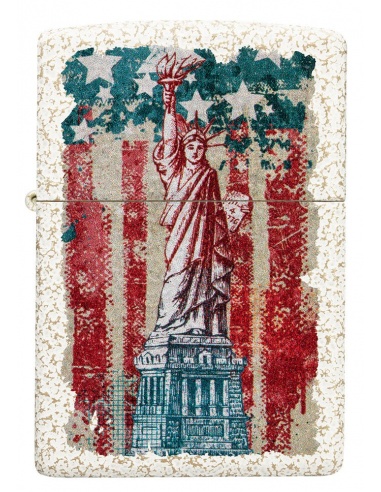 Brichetă Zippo 49782 Statue of Liberty and USA Flag