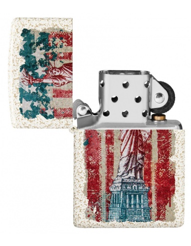 Brichetă Zippo 49782 Statue of Liberty and USA Flag