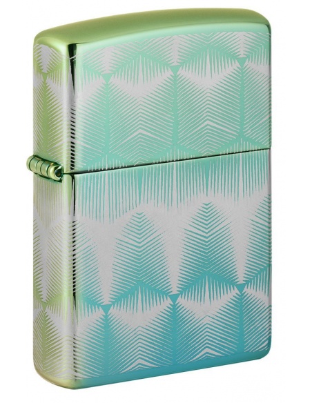Brichetă Zippo 49813 Teal Pattern Design