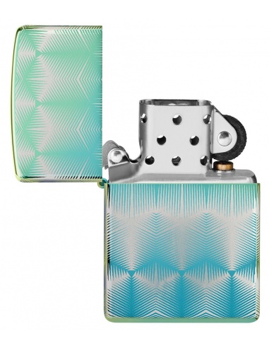 Brichetă Zippo 49813 Teal Pattern Design